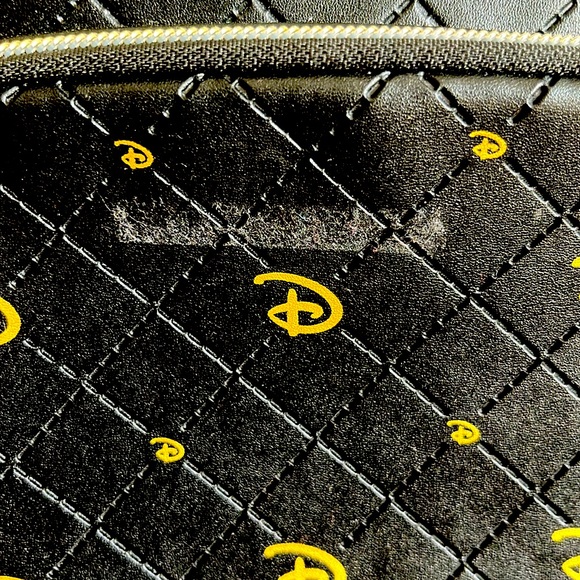 Black and Gold Disney Loungefly Backpack - Picture 2 of 5